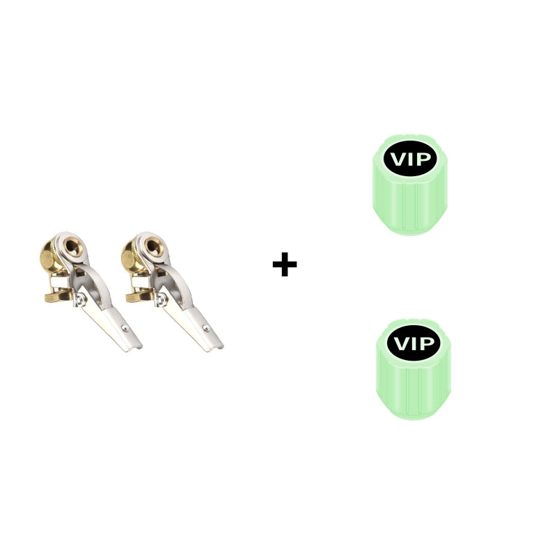 1/4 tum NPT clip-on luftchuck med sluten kula