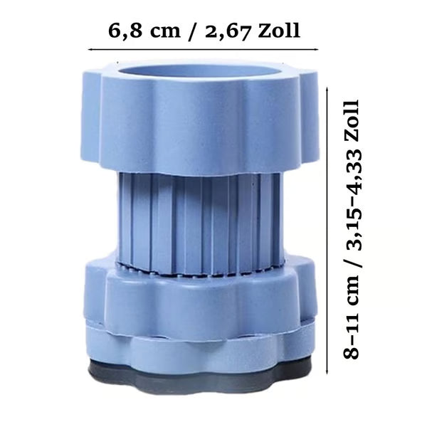 ⏳Tidsbegränsat erbjudande: 49 % rabatt!💥 Universella multifunktionella höjdjusterbara dynor för tvättmaskinsbaser