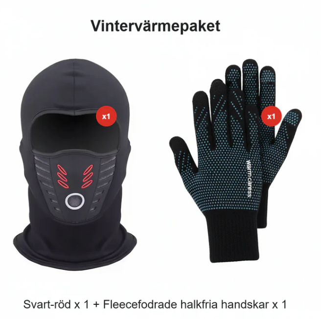 ⏰ Endast nu 49% rabatt!🔥 Vindtät helmask för vinterbruk, unisex