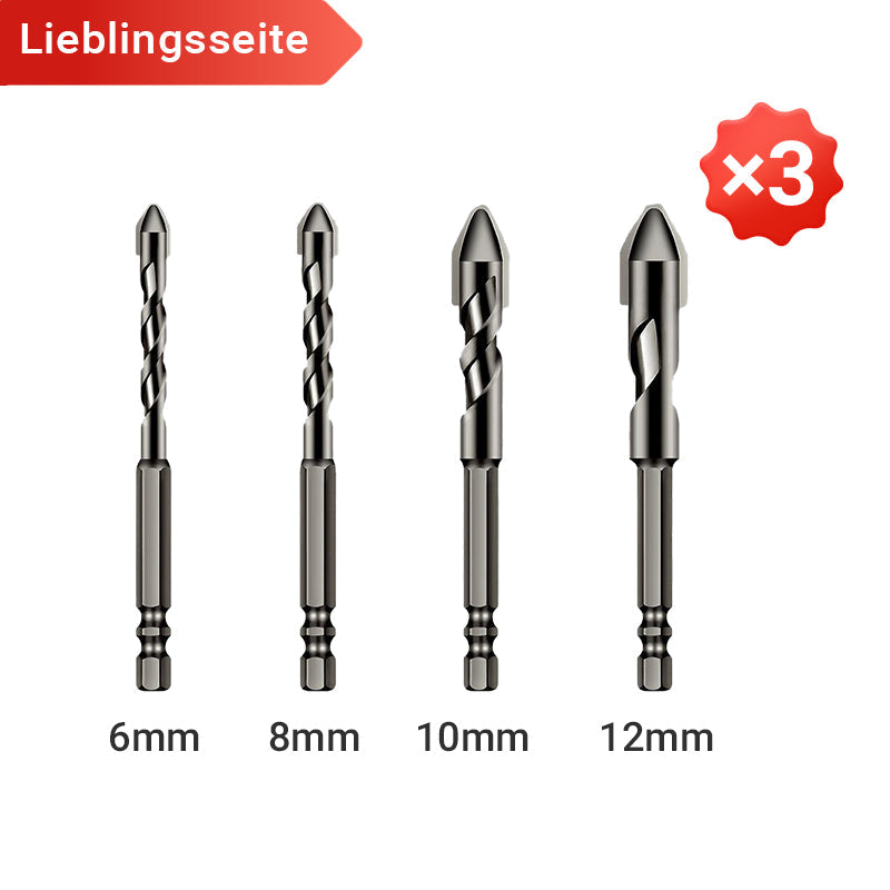 Excentrisk borr med avfasningshuvud och hög hårdhet