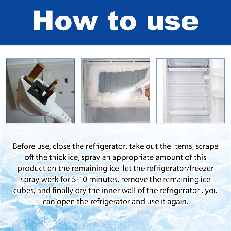 🔥Limited Time Promotion 49% OFF - 🧊Defrosting Spray for Fridge Freezer