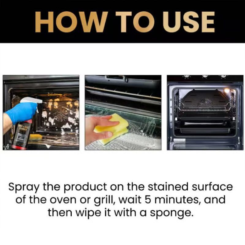 ⏰ Endast nu 49% rabatt!✨🧼 KÖP 2 FÅ 1 GRATIS! 🔥 Ugns- och grillrengöringsmedel ✨