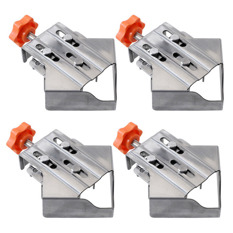 đ„đ„90 graders hörnklĂ€mma i rostfritt stĂ„l för flera Ă€ndamĂ„l