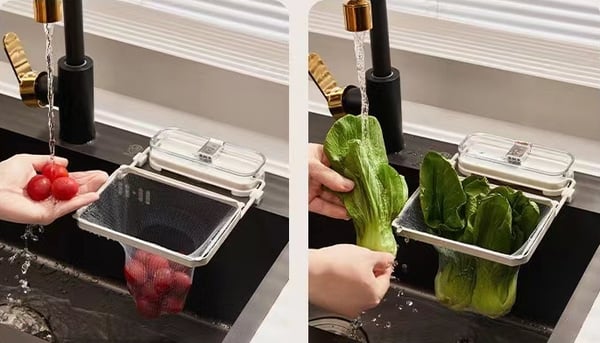 Filterhållare för Disponibel Diskbänknät