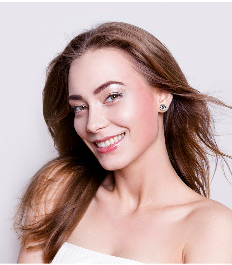 💎 49% RABATT! ✨ Sexkloriga Diamantörhängen – Klassisk Design, Tidslös Elegans & Perfekt Present ✨