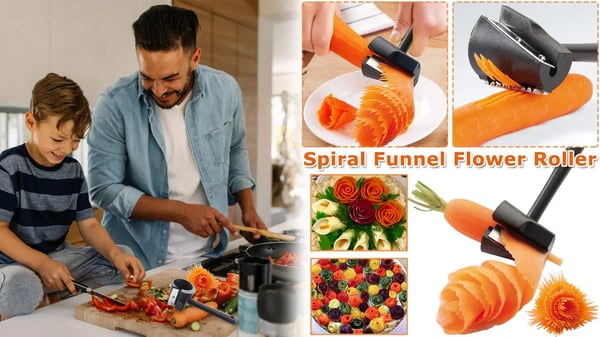 Frukt- och grönsaksskalare Kreativ kökspryl