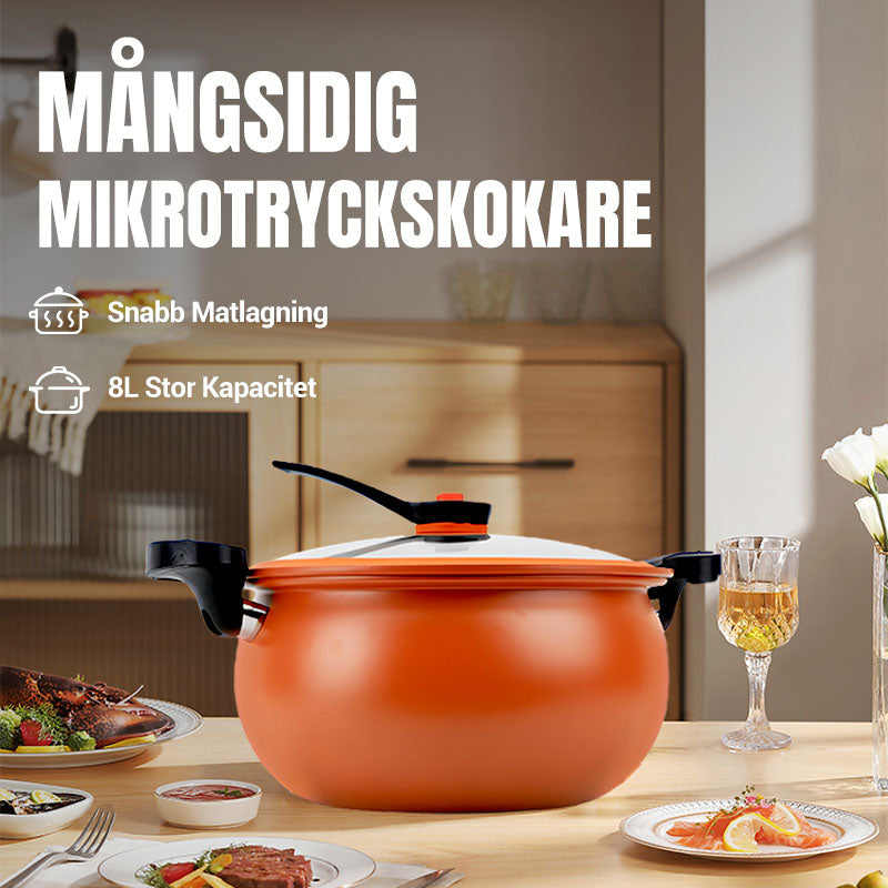 💥 50% RABATT! McRib Stone Micro-Pressure Cooker – Stor Kapacitet & Snabb Matlagning