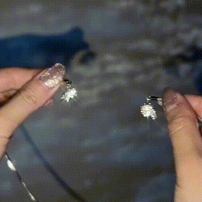 Collana di Amore Magnetica Multi-Strato Snake Gamba di Aspirazione con i Diamanti Collana di Amore Collana