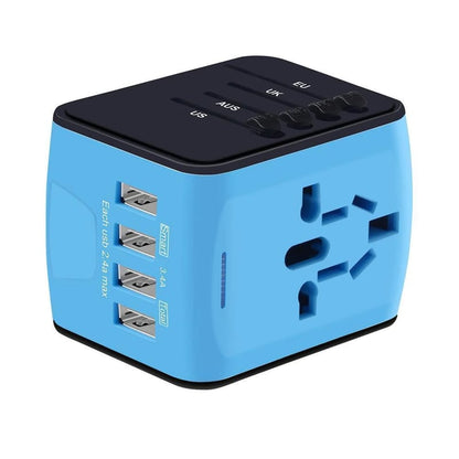 Universal 100V-220V adaptador de viaje inteligente convertidor de voltaje
