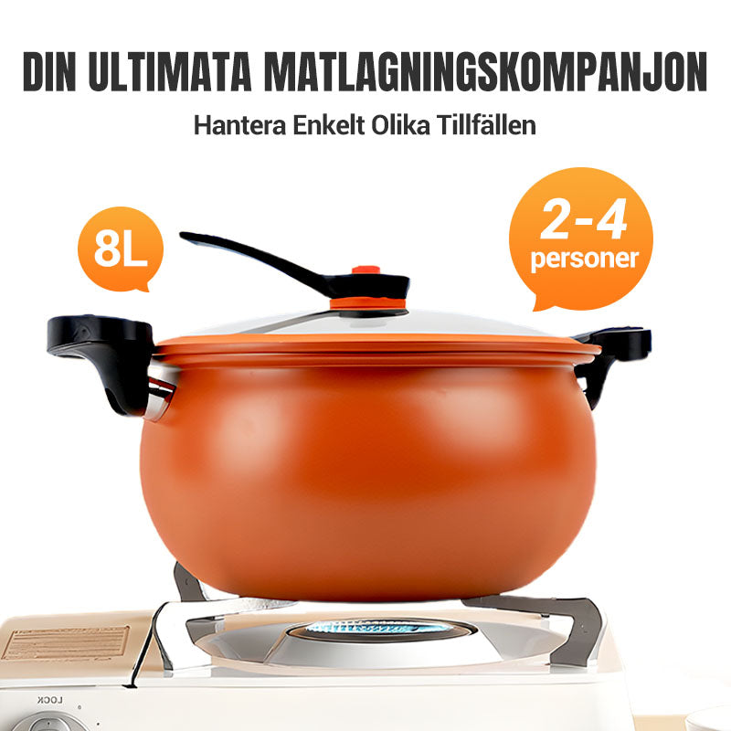 💥 50% RABATT! McRib Stone Micro-Pressure Cooker – Stor Kapacitet & Snabb Matlagning