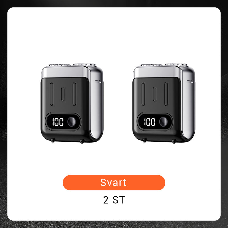 ⏰ Endast nu 49% rabatt!🔥Ny uppgradering🔥Bärbar Mini Roterande Elektrisk Rakapparat för Män