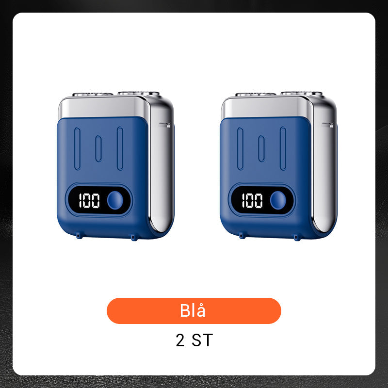 ⏰ Endast nu 49% rabatt!🔥Ny uppgradering🔥Bärbar Mini Roterande Elektrisk Rakapparat för Män