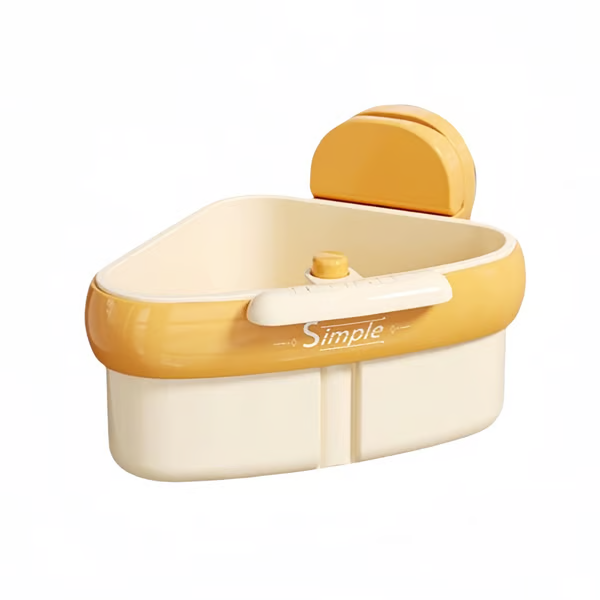 Sugkoppshållare för hörn i diskbänken