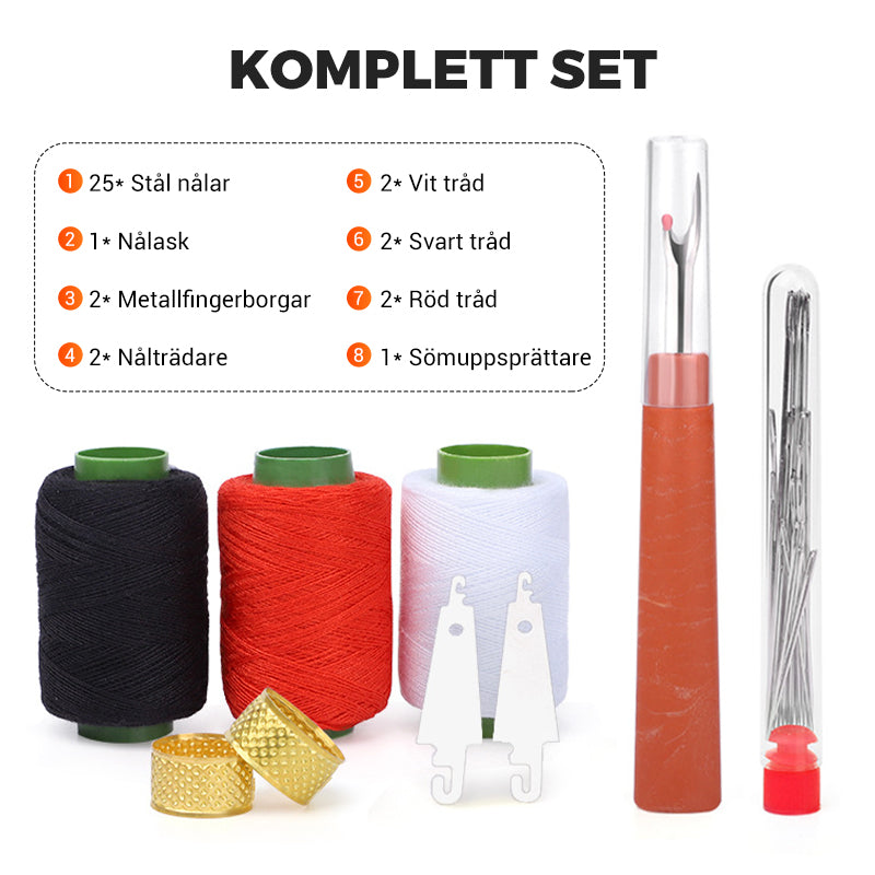 🔥2026 Hot Rea 49% RABATT✨⚡ 50K+ SÅLD!🧵🪡37PCS syverktygssats