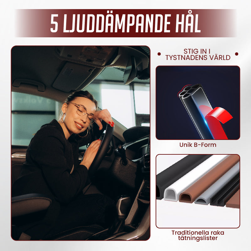 ⏰ Endast nu 49% rabatt!🔥Tätningslist för ljudisolering av bildörrar