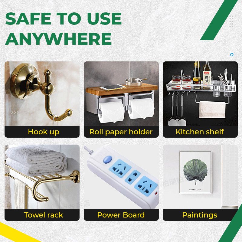 🔧 KÖP 1 FÅ 2! ✨ Nagelfritt Lim för Alla Ändamål - Omedelbar Häftning på Trä, Metall, Keramik & Plast med Vattentät Formel 💧🛠️