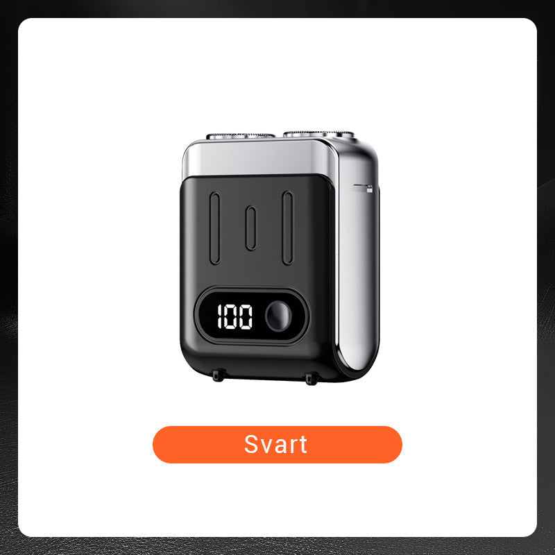 ⏰ Endast nu 49% rabatt!🔥Ny uppgradering🔥Bärbar Mini Roterande Elektrisk Rakapparat för Män