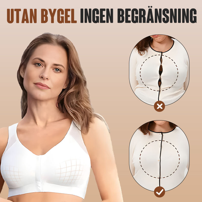 🔥Sista dagen Köp 1 och få 1 gratis 🔥-Multifunktionell Justerbar Stöd-BH – För Komfort och Stöd!