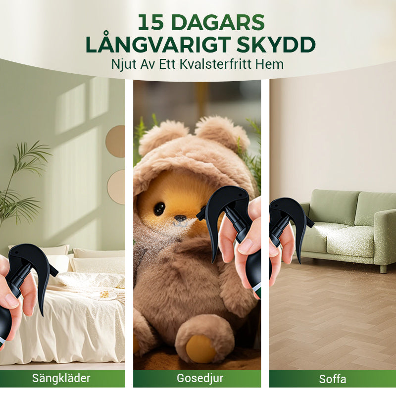 ⏰ Endast nu 49% rabatt!🔥 Kraftfull spray för borttagning av kvalster