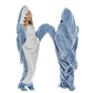 Shark Blanket for Adult and Kids - Wearable Shark Blanket Hoodie