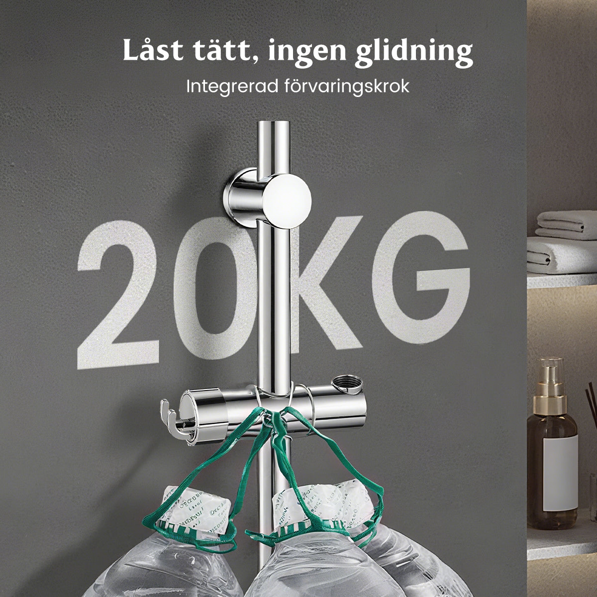 🔥Hot Sale🔥Handduschhållare utan borrnin