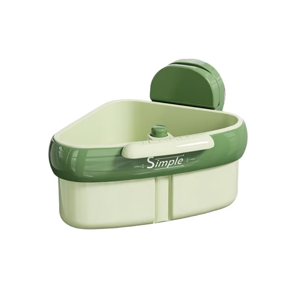 Sugkoppshållare för hörn i diskbänken