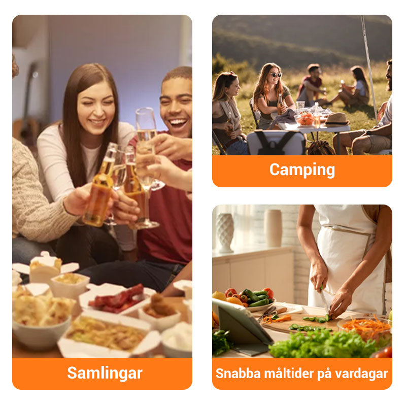 💥 50% RABATT! McRib Stone Micro-Pressure Cooker – Stor Kapacitet & Snabb Matlagning