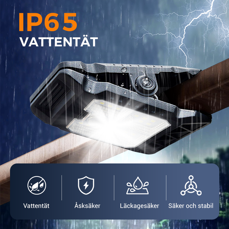 ⏰ Endast nu 49% rabatt!🌿Solcellslampa med rörelsesensor – Köp 2 nu, få 1 gratis! Perfekt för trädgården, balkongen och terrassen! 🏡