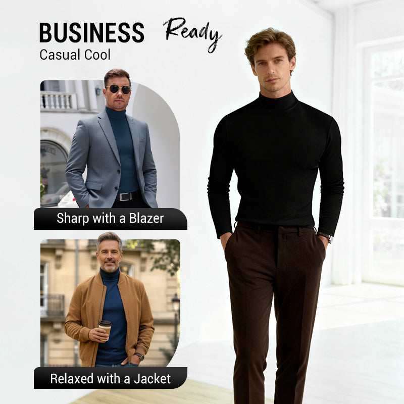 🔥 2026 Ny herr-T-shirt med rund hals och slim fit - Elastisk och andningsbar, lämplig för träning eller vardagsbruk, snygg och bekväm 🏃‍♂️📦