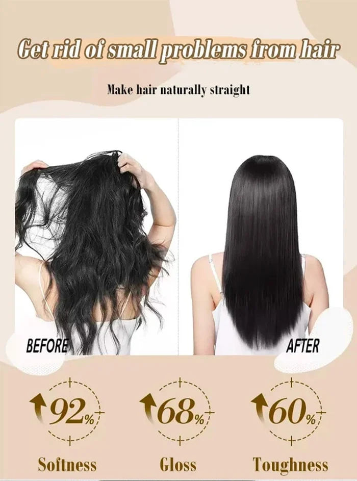 🥳Köp 2 få 1 gratis Silk och keratinbehandling Hårrätningskräm🧑‍🦱🫧