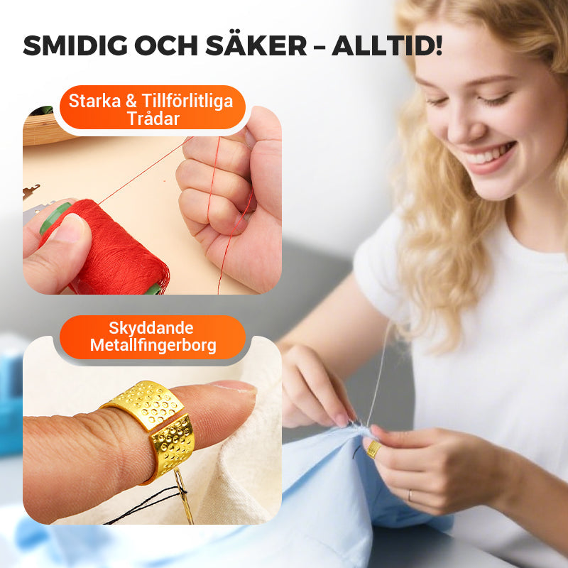 🔥2026 Hot Rea 49% RABATT✨⚡ 50K+ SÅLD!🧵🪡37PCS syverktygssats