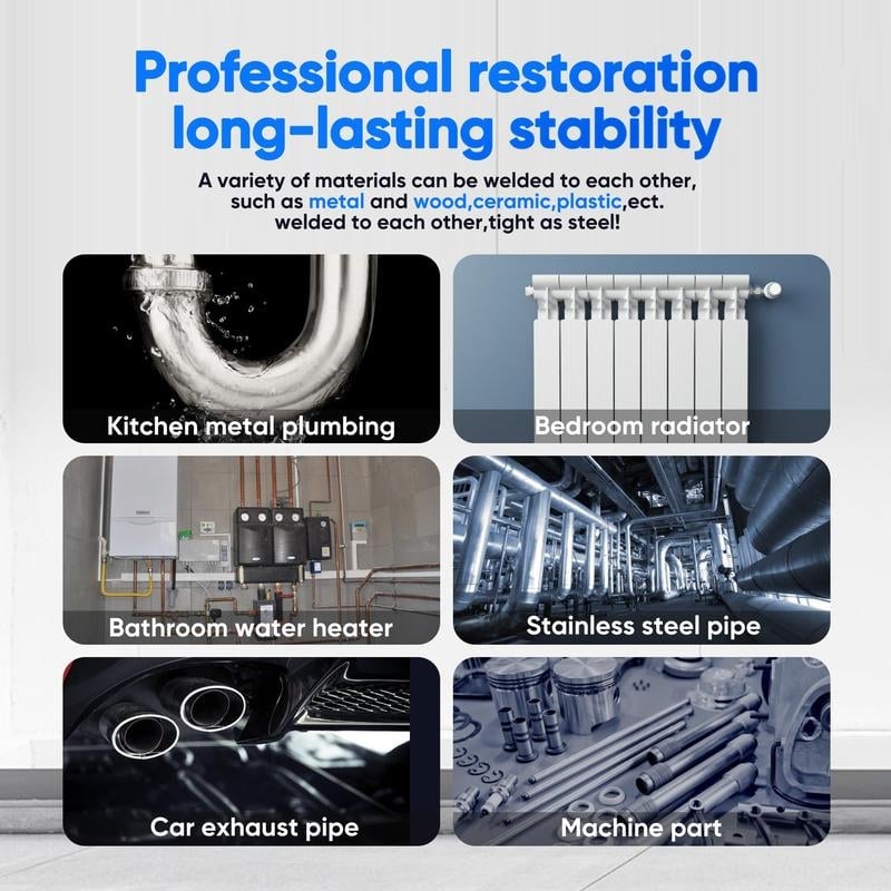 Enhanced casting glue, Metal Repair Glue, Casting Repair Glue