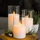 🎅Flickering Flameless Candles with Glass Holder🎅