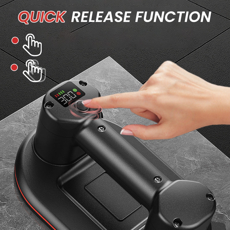 Elektrisk Sugkopp Lyftare med Digital Display