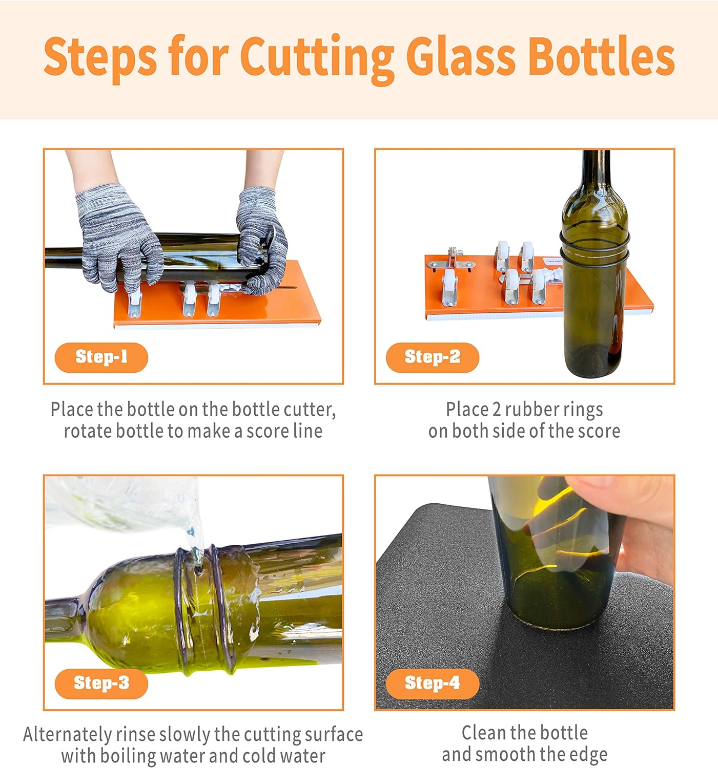 Viimeinen päivä saada 40% alennustaLasipullon Cutter DIY sett