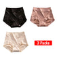 KÖP 2 FÅ 1(3paket) Satin Ice Silk Sömlös formande trosa