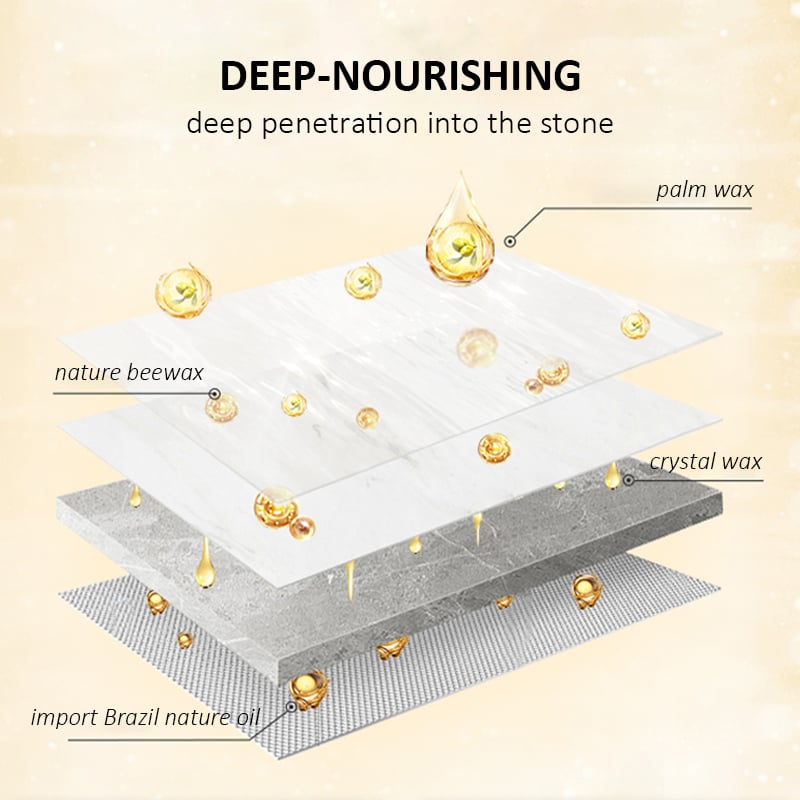 Manual Natural Polishing Care Wax for Stone Furnitures & Tiles