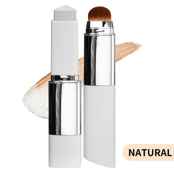 💄 KÖP 2, FÅ 1 GRATIS! ✨ Koreansk Cream Stick V White Foundation – Färgförändrande med Volufiline, Hydratiserande & Gör Hyn Strålande 💎