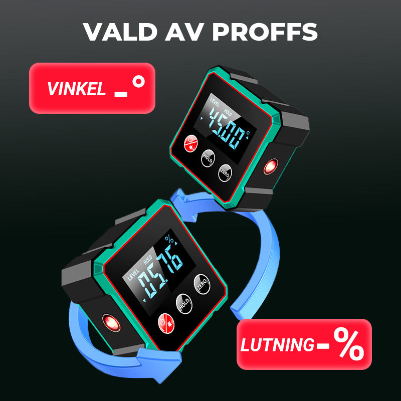 ⏰ Endast nu 49% rabatt!🔥Magnetisk digital vinkelmätare med elektronisk laser