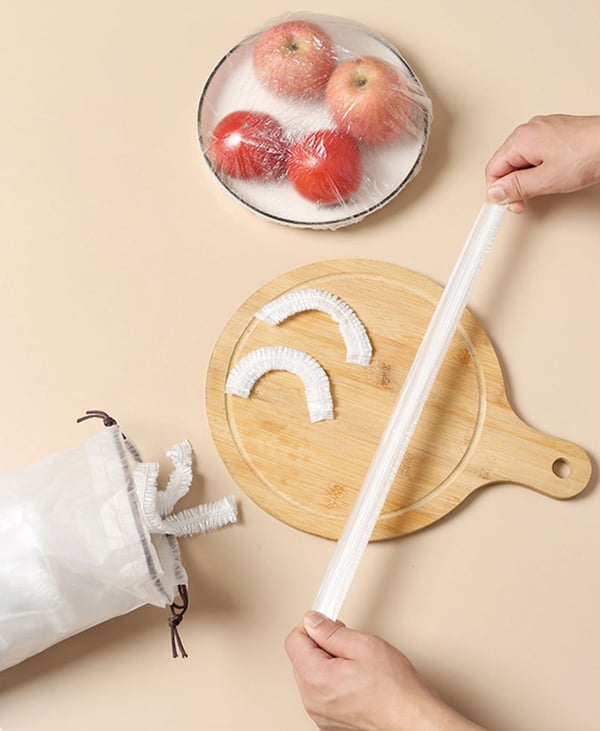 Förtjockat genomskinligt dammskydd