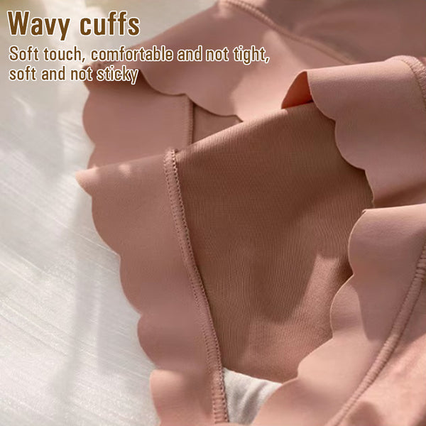 KÖP 2 FÅ 1(3paket) Satin Ice Silk Sömlös formande trosa