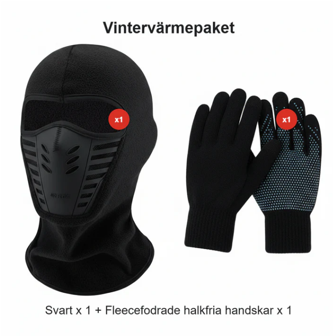 ⏰ Endast nu 49% rabatt!🔥 Vindtät helmask för vinterbruk, unisex