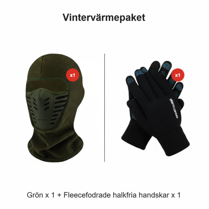 ⏰ Endast nu 49% rabatt!🔥 Vindtät helmask för vinterbruk, unisex