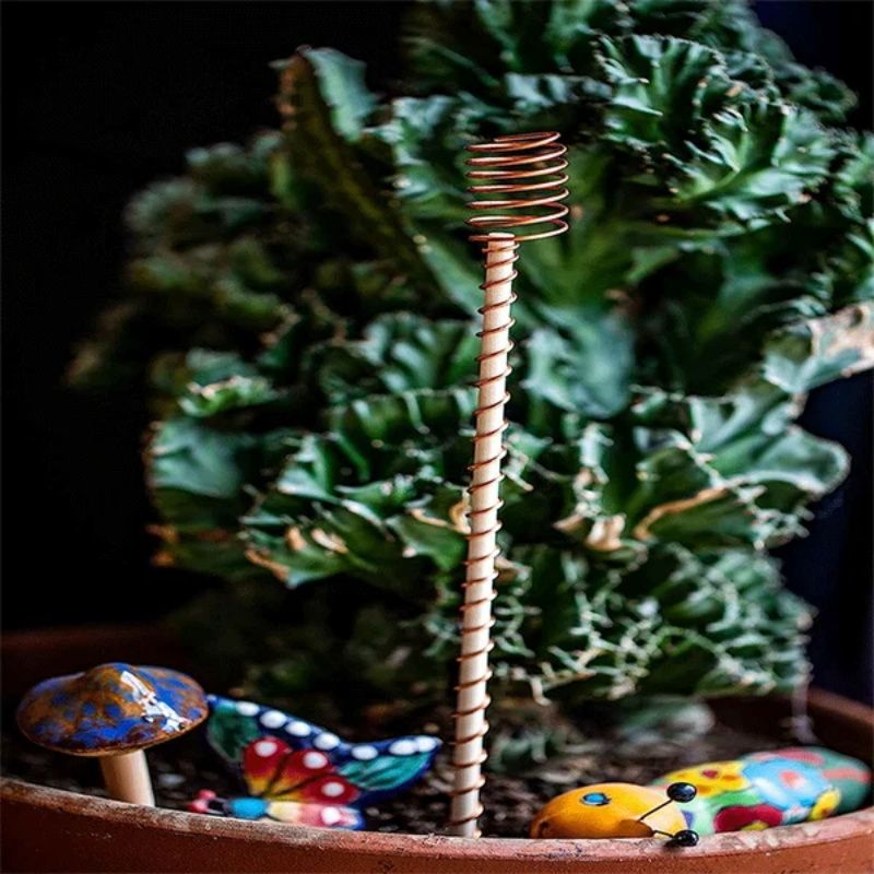 🌱En tråd - Electro Culture Kopparantenn