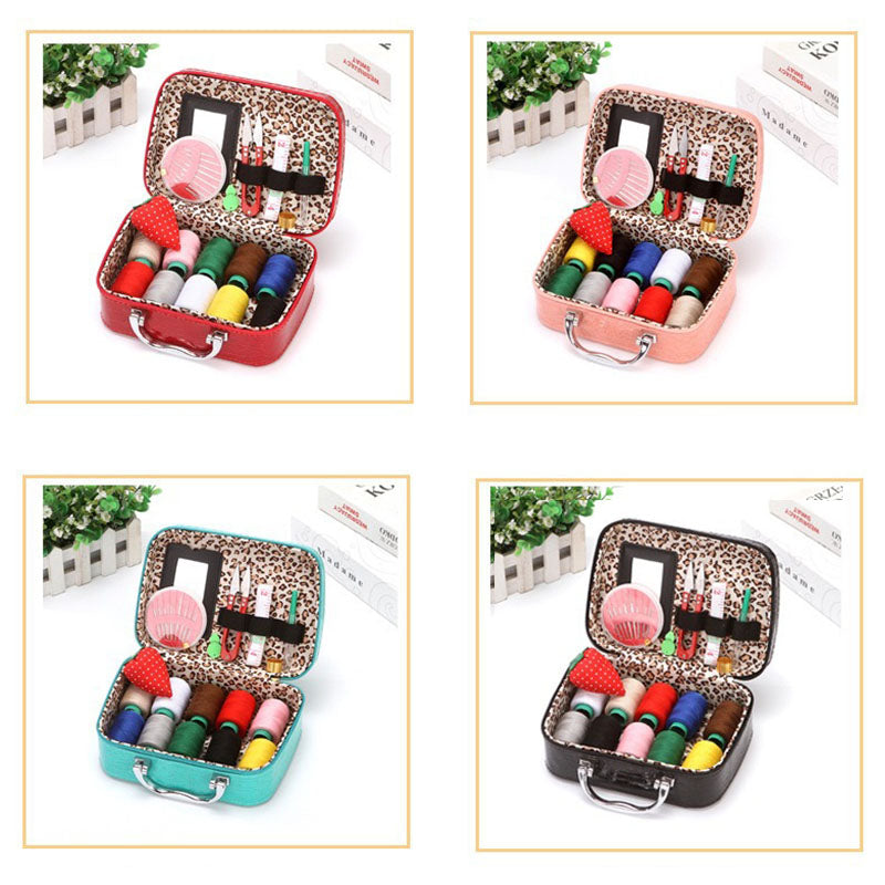 Bärbar syverktygssats med förvaringslåda🪡