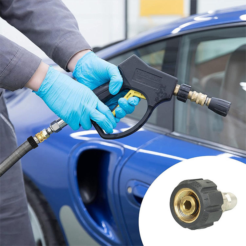 Sats med kopplingar för högtryckstvättar