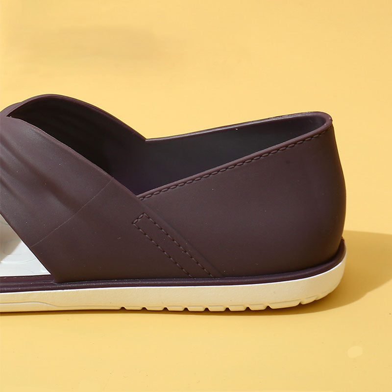 🔥Sista dagen 50% rabatt - Bekväma ortopediska slip-on-sandaler för kvinnor med fluga