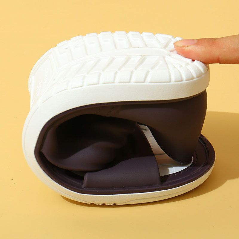 🔥Sista dagen 50% rabatt - Bekväma ortopediska slip-on-sandaler för kvinnor med fluga