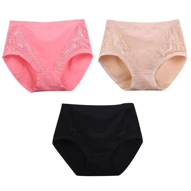 🔥49 % rabatt så länge lagret räcker!🎉2026 Plus Size High Waist läckagesäkra bomullstrosor