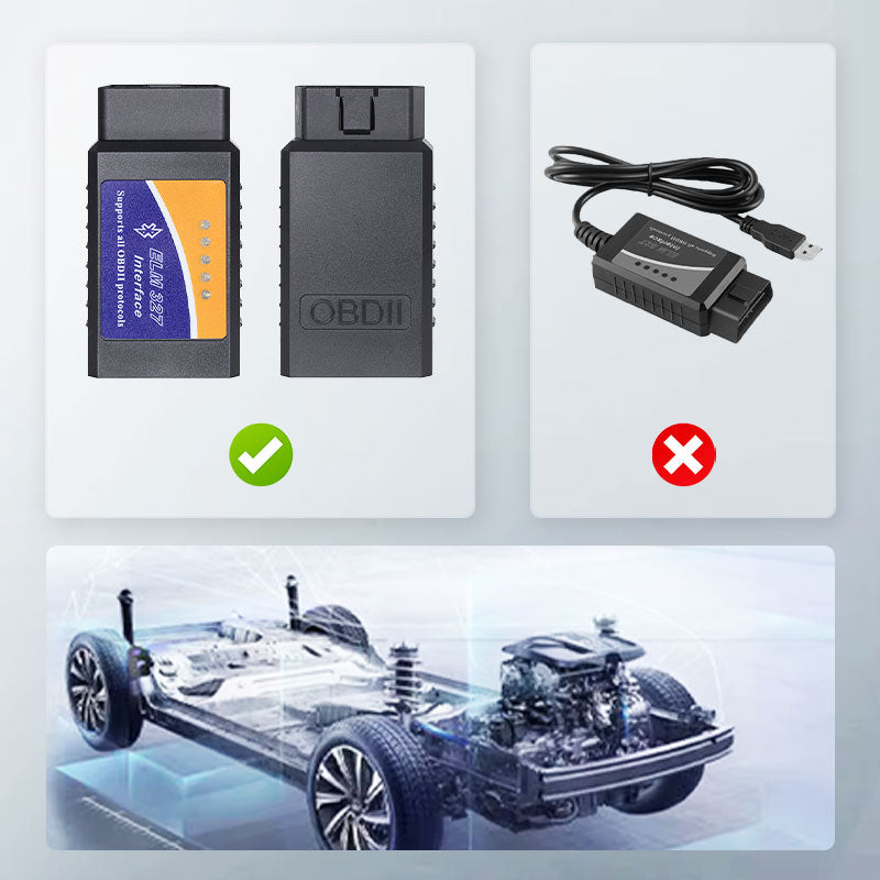 🔌 KÖP 2, FÅ 1 GRATIS! 🔧 Adapter för Automatisk Felsökare – Universell Kompatibilitet, Robust & Underlättar Diagnostik 🚗